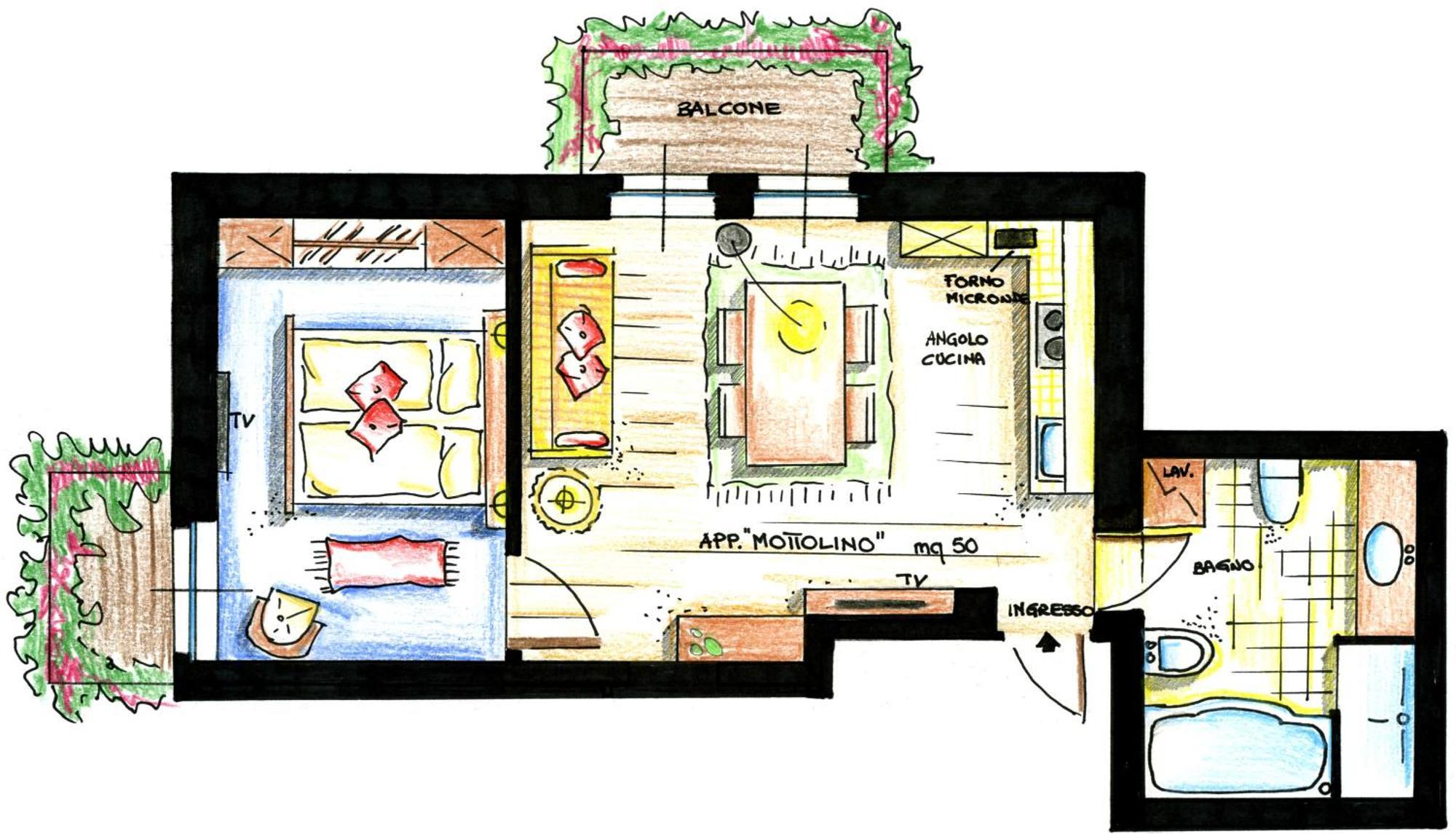 Chalet Mattias Livigno Szoba fotó